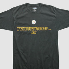 Pittsburgh Steelers Reebok 2000s T-shirt Black Vintage | Fanatics