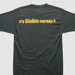 Pittsburgh Steelers Reebok 2000s T-shirt Black Vintage | Fanatics