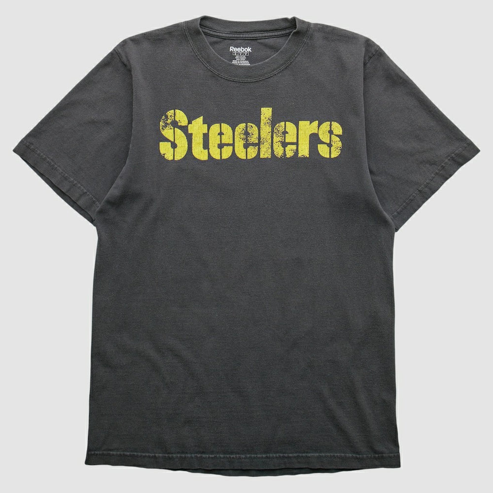 Pittsburgh Steelers Reebok 2000s T-shirt Charcoal Vintage | Fanatics