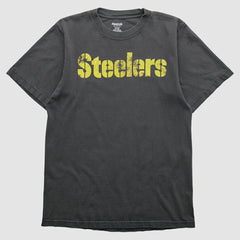 Pittsburgh Steelers Reebok 2000s T-shirt Charcoal Vintage | Fanatics