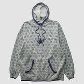 Denver Broncos Reebok 2010s Hooded Pullover Sweatshirt Heather Gray Vintage | Fanatics
