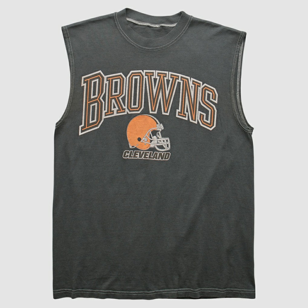 Cleveland Browns 90s Tank Charcoal Vintage | Fanatics