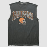 Cleveland Browns 90s Tank Charcoal Vintage | Fanatics