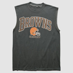 Cleveland Browns 90s Tank Charcoal Vintage | Fanatics