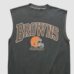 Cleveland Browns 90s Tank Charcoal Vintage | Fanatics