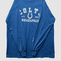 Indianapolis Colts NFL 2000s Long Sleeve T-shirt Blue Vintage | Fanatics