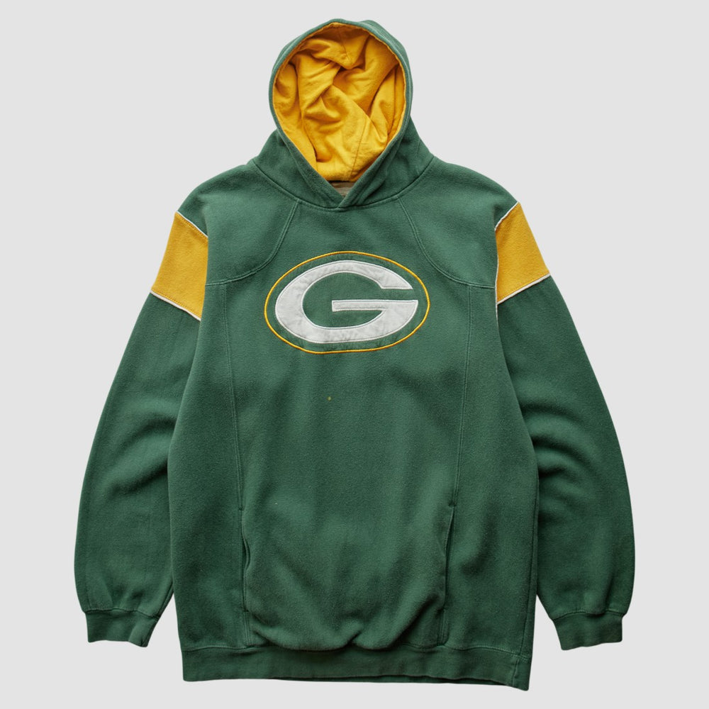 Green Bay Packers NFL 2000s Hooded Sweatshirt Green Vintage | Fanatics