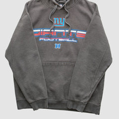 New York Giants NFL 2010s Hooded Pullover Sweatshirt Charcoal Vintage | Fanatics