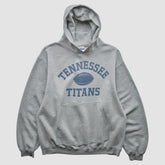 Tennessee Titans Reebok 2000s Hooded Pullover Sweatshirt Heather Gray Vintage | Fanatics