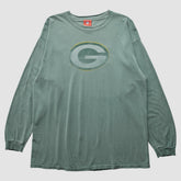 Green Bay Packers 2000s Long Sleeve T-shirt Green Vintage | Fanatics