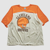 Cleveland Browns The Knits 80s T-shirt White Vintage | Fanatics
