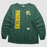 Green Bay Packers NFL 2000s Long Sleeve T-shirt Green Vintage | Fanatics