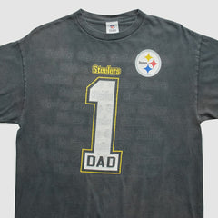 Pittsburgh Steelers 2010s T-shirt Black Vintage | Fanatics