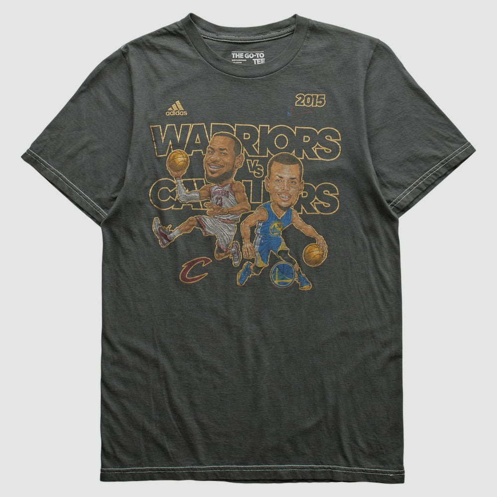 Golden State Warriors 2015 T-shirt Charcoal Vintage - NBA