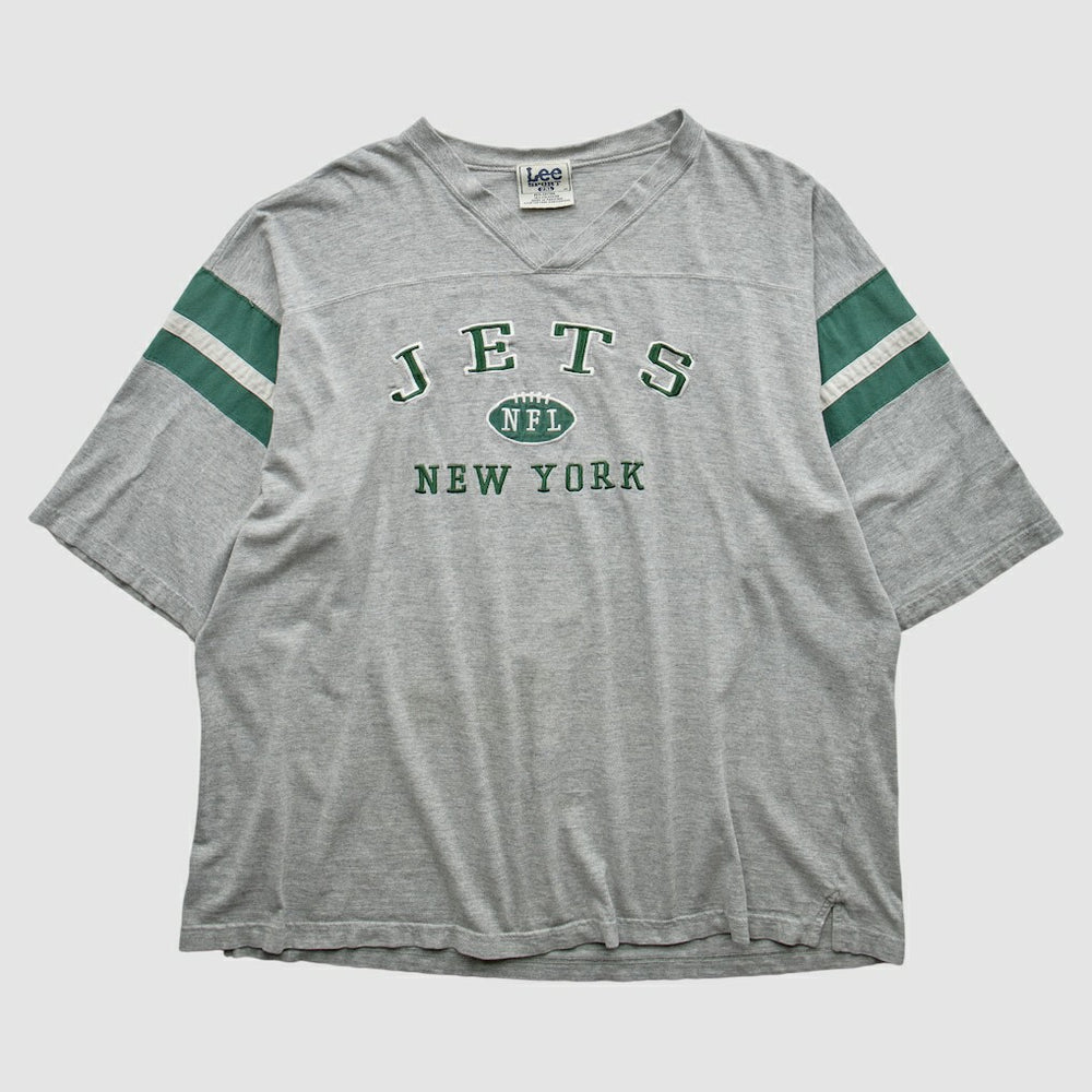 New York Jets Lee Sport 90s T-shirt Gray Vintage | Fanatics