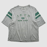 New York Jets Lee Sport 90s T-shirt Gray Vintage | Fanatics