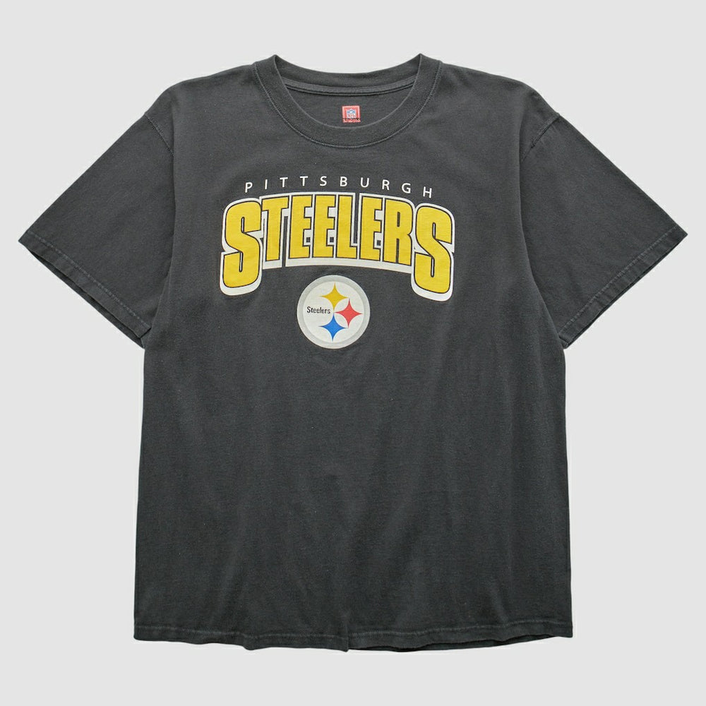 Pittsburgh Steelers NFL 2000s T-shirt Black Vintage | Fanatics