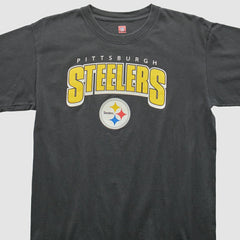 Pittsburgh Steelers NFL 2000s T-shirt Black Vintage | Fanatics