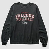 Atlanta Falcons Reebok 2000s Long Sleeve T-shirt Black Vintage | Fanatics