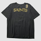 New Orleans Saints 2000s T-shirt Black Vintage | Fanatics