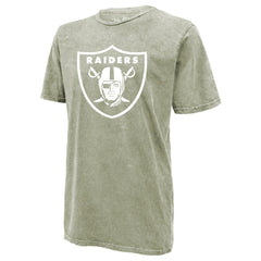 Brock Bowers Las Vegas Raiders Majestic Threads Mineral Wash Name & Number T-Shirt Moss Green | NFL