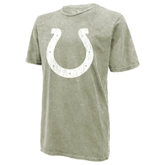 Tyler Warren Indianapolis Colts Majestic Threads Mineral Wash Name & Number T-Shirt Moss Green | NFL