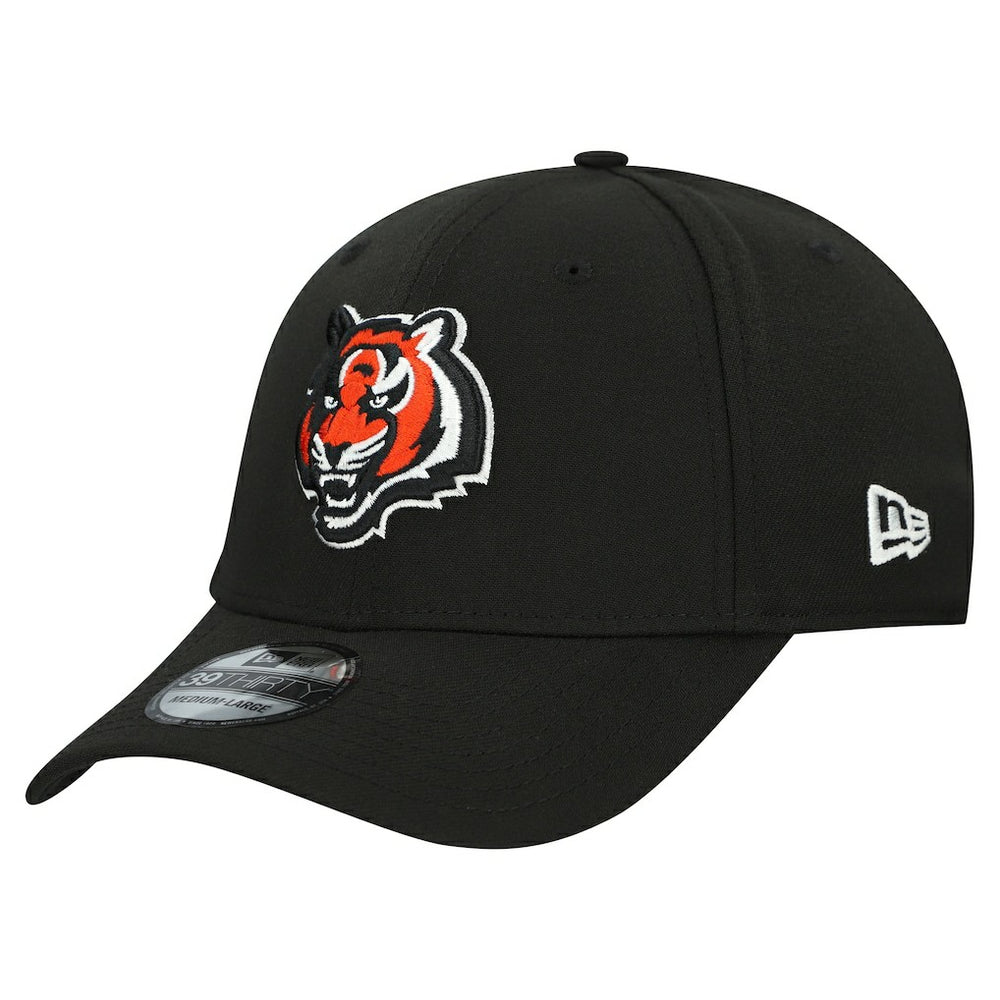 Cincinnati Bengals New Era Main 39THIRTY Flex Hat Black | NFL