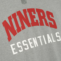 San Francisco 49ers Fear of God x NFL Unisex 3/4-Sleeve T-Shirt Heather Gray | NFL