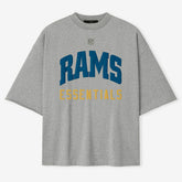 Los Angeles Rams Fear of God x NFL Unisex 3/4-Sleeve T-Shirt Heather Gray | NFL
