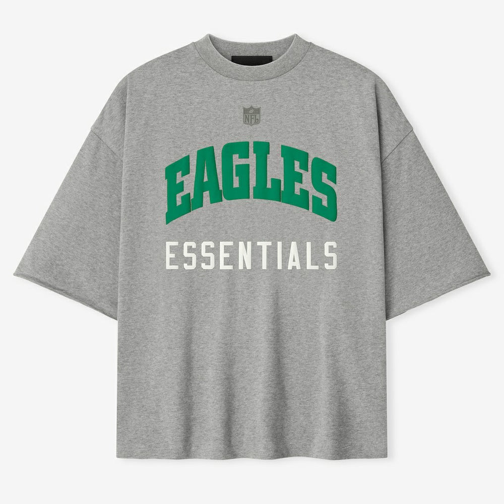 Philadelphia Eagles Fear of God x NFL Unisex 3/4-Sleeve T-Shirt Heather Gray | NFL