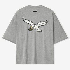 Philadelphia Eagles Fear of God x NFL Unisex 3/4-Sleeve T-Shirt Heather Gray | NFL
