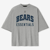 Chicago Bears Fear of God x NFL Unisex 3/4-Sleeve T-Shirt Heather Gray | NFL