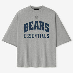 Chicago Bears Fear of God x NFL Unisex 3/4-Sleeve T-Shirt Heather Gray | NFL