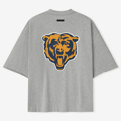 Chicago Bears Fear of God x NFL Unisex 3/4-Sleeve T-Shirt Heather Gray | NFL