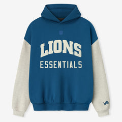 Detroit Lions Fear of God x NFL Unisex Sport Hoodie Blue/Heather Gray | NFL