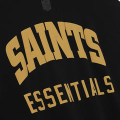 New Orleans Saints Fear of God x NFL Unisex Sport Hoodie Black/Heather Gray | NFL