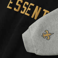 New Orleans Saints Fear of God x NFL Unisex Sport Hoodie Black/Heather Gray | NFL