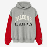 Atlanta Falcons Fear of God x NFL Unisex Sport Hoodie Heather Gray/Red | NFL
