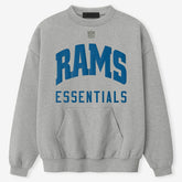 Los Angeles Rams Fear of God x NFL Unisex Sport Sweatshirt Heather Gray | NFL