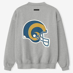Los Angeles Rams Fear of God x NFL Unisex Sport Sweatshirt Heather Gray | NFL