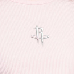 Houston Rockets Starter Women's Pastel Ribbed Tank Top Pink - NBA