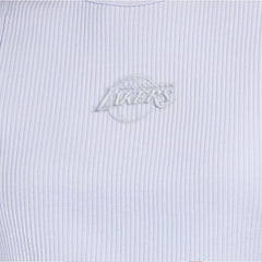 Los Angeles Lakers Starter Women's Pastel Ribbed Tank Top Blue - NBA
