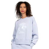 Minnesota Timberwolves Starter Women's Pastel Boxy Sweatshirt Light Blue - NBA