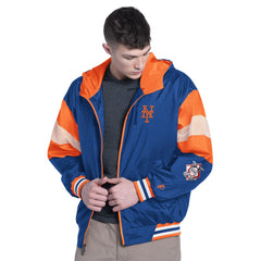 New York Mets Pro Player Legacy Lightweight Full-Zip Hooded Jacket - MLB