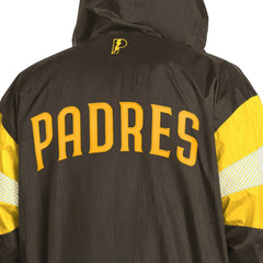 San Diego Padres Pro Player Legacy Lightweight Full-Zip Hooded Jacket - MLB