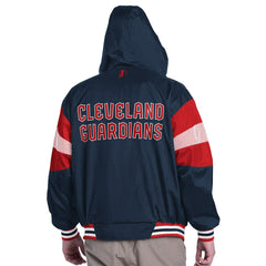 Cleveland Guardians Pro Player Legacy Lightweight Full-Zip Hooded Jacket - MLB