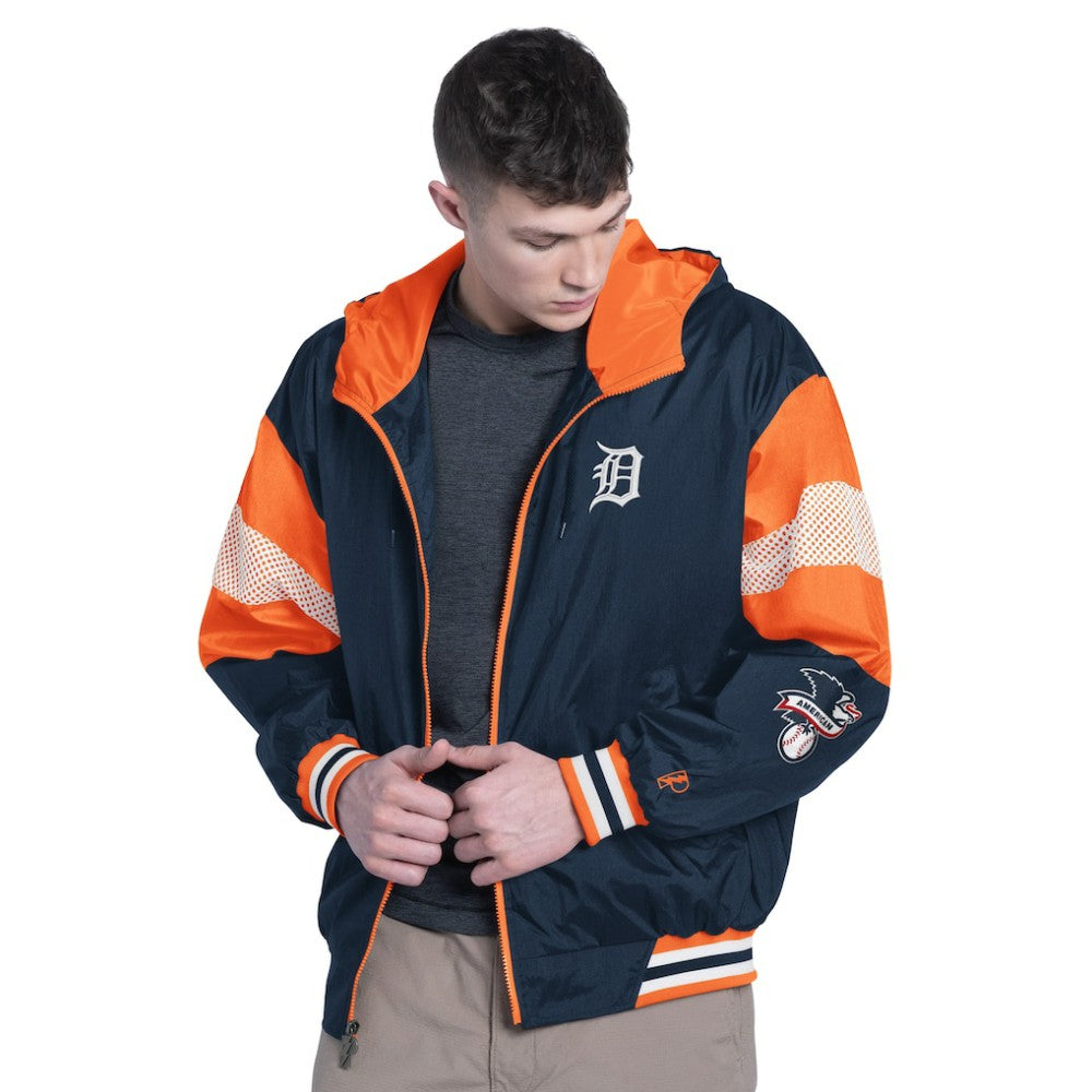 Detroit Tigers Pro Player Legacy Lightweight Full-Zip Hooded Jacket - MLB
