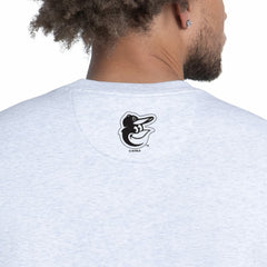 Baltimore Orioles Starter Face of Ice Blue French Terry Sweatshirt - MLB