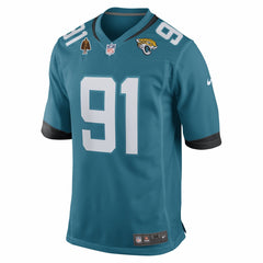 Arik Armstead Jacksonville Jaguars Team Walter Payton Man of the Year Game Jersey Teal | Nike for Sale