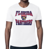 Florida Panthers Starter Comic Style Team Graphic T-Shirt - White - NHL